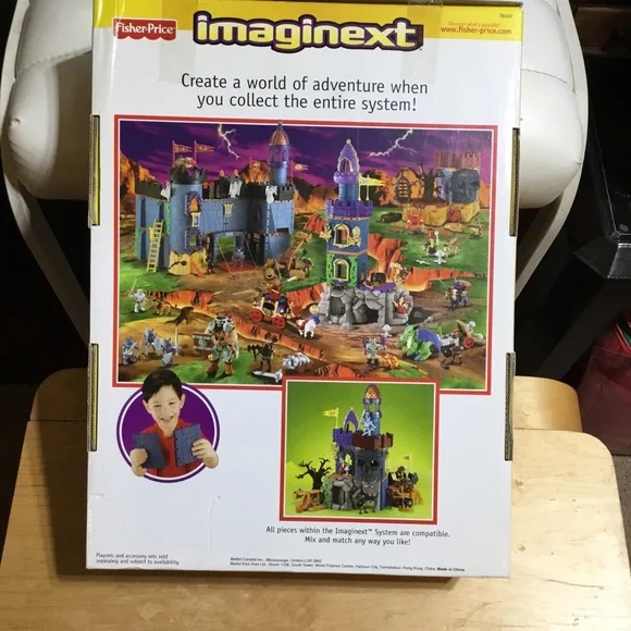 Imaginext Wizard’s Tower, use your crystal ball, light up your telescope,